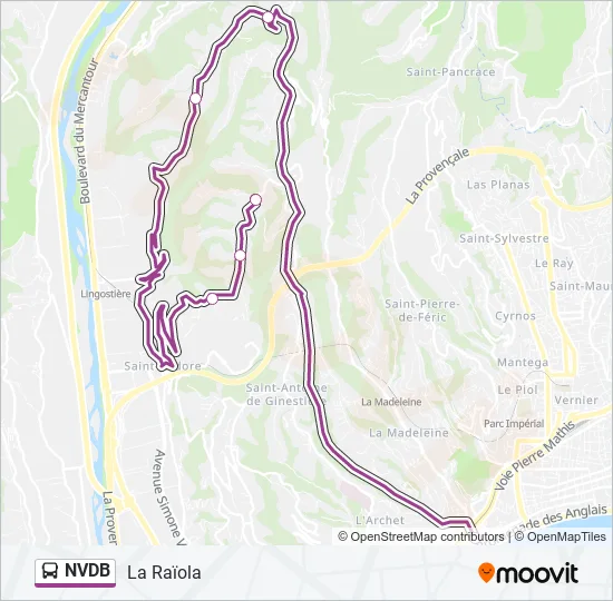 NVDB Bus Line Map