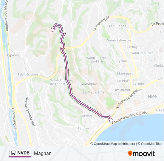 NVDB Bus Line Map