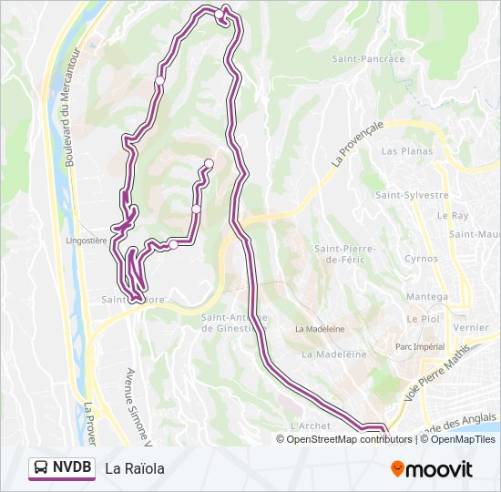 NVDB Bus Line Map