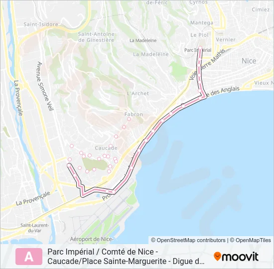 A Bus Line Map