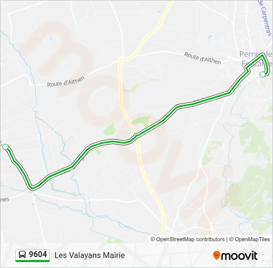 9604  Line Map
