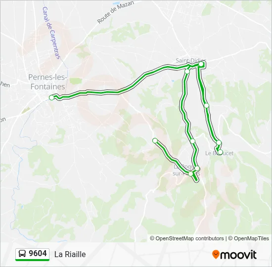 9604  Line Map