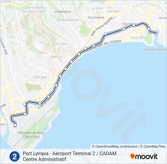 L2 Light Rail Line Map