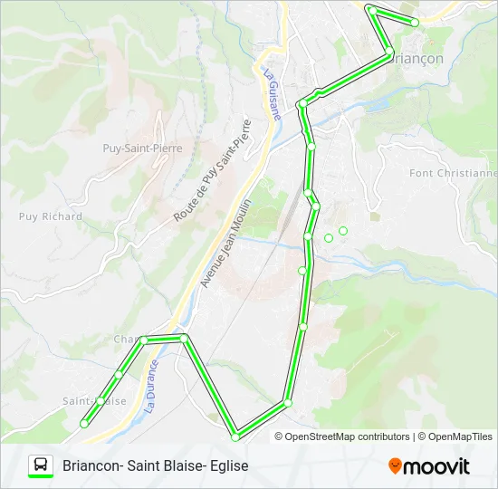 L03-URBAIN Bus Line Map
