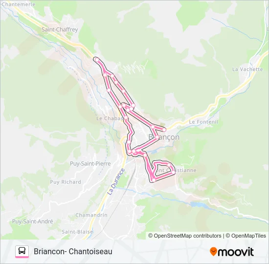 L4- URBAIN Bus Line Map