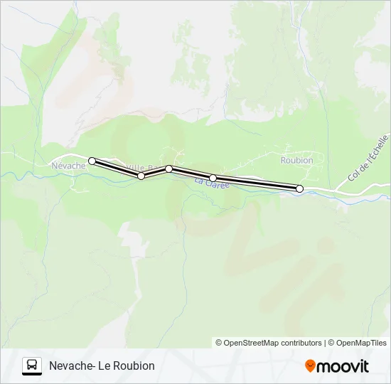 LIGNE N3 Bus Line Map