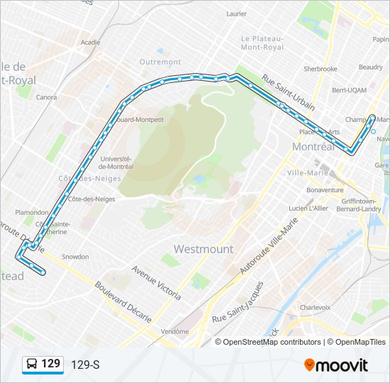 Bus 129 Horaires 129 Itinéraire: Horaires, Arrêts & Plan - 129-S (mis à jour)