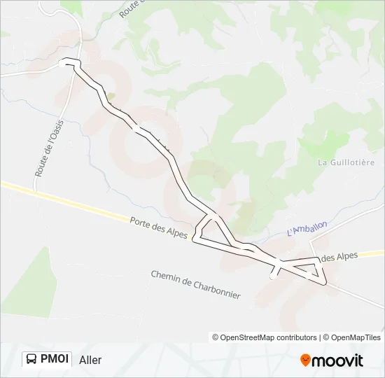 PMOI Bus Line Map