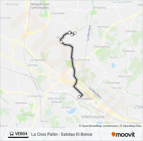 VER04 Bus Line Map
