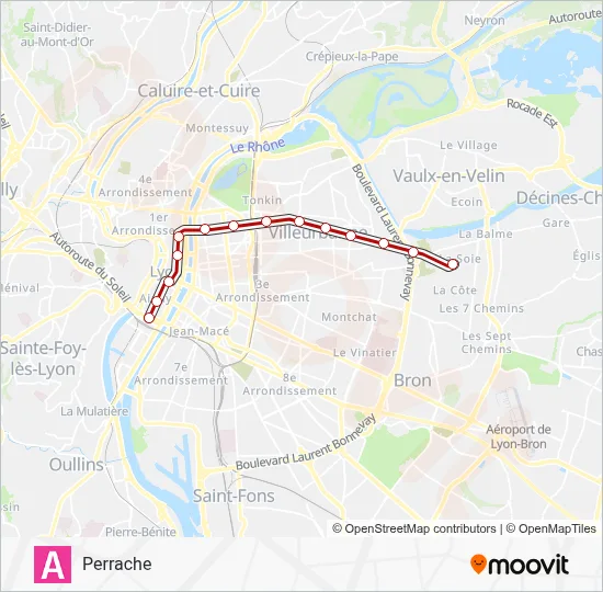 A Metro Line Map