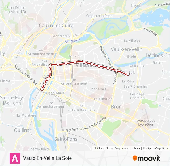 A Metro Line Map