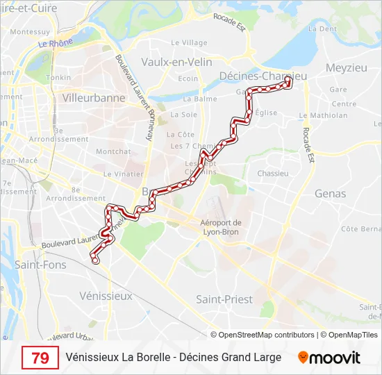 79 Bus Line Map