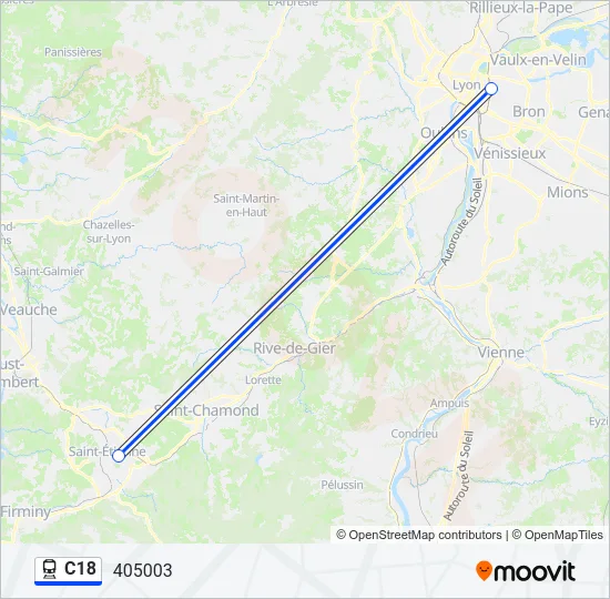 C18  Line Map