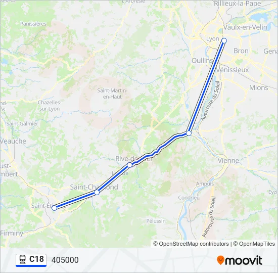 C18  Line Map