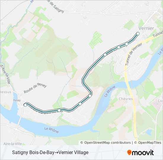 Bus 73 Route Schedule 73 Route: Schedules, Stops & Maps - Satigny Bois-De-Bay‎→Vernier Village  (Updated)