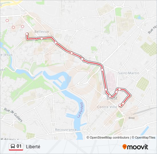 01 Bus Line Map