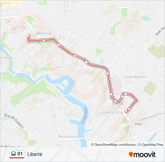 01 Bus Line Map