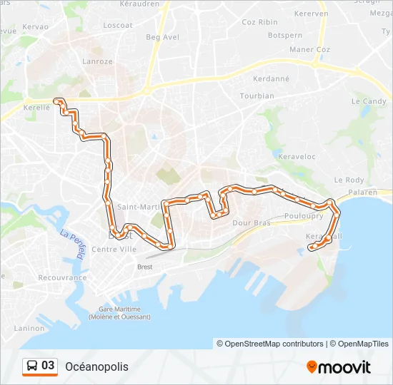 03 Bus Line Map