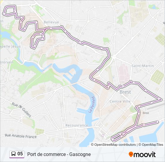 05 bus Line Map