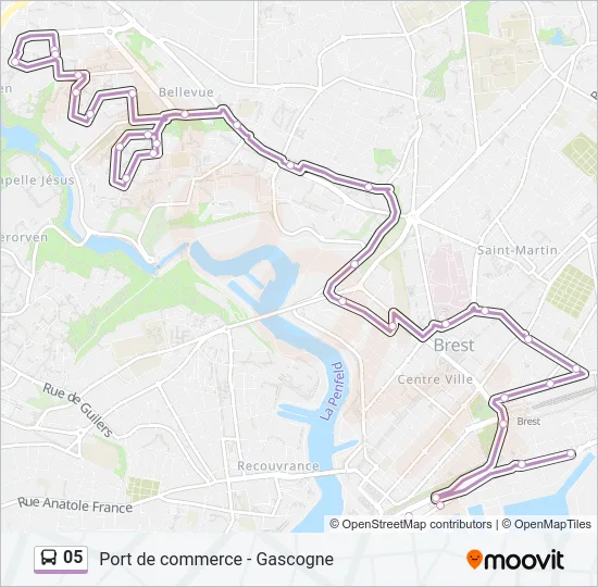 05 Bus Line Map
