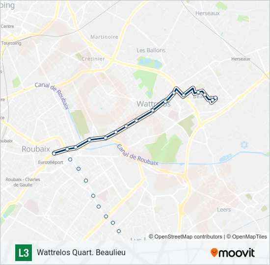 L3 Bus Line Map