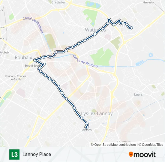 L3 Bus Line Map
