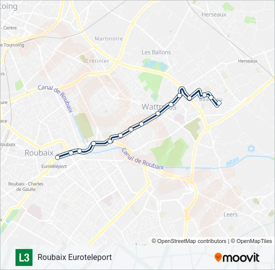 L3 Bus Line Map