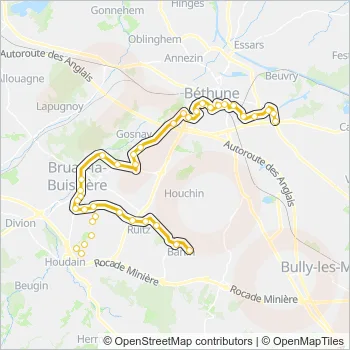 B2 Bus Line Map