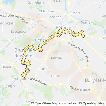 B2 Bus Line Map