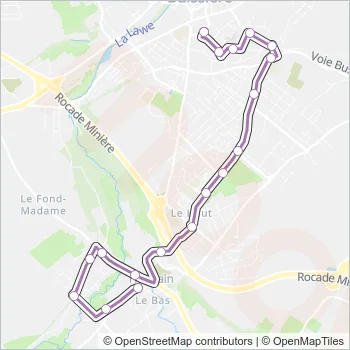 34 Bus Line Map
