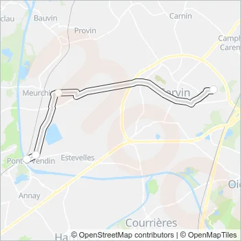 1211 Bus Line Map