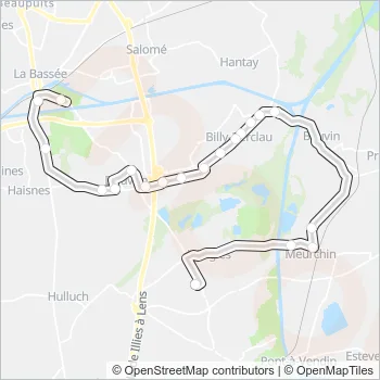 1602 Bus Line Map