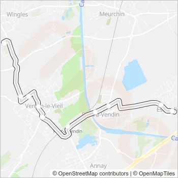 1603 Bus Line Map