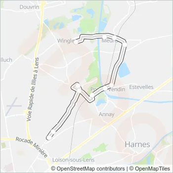 1620 Bus Line Map