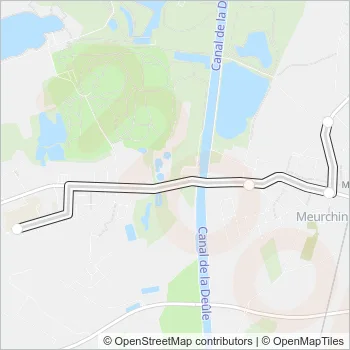 1621 Bus Line Map
