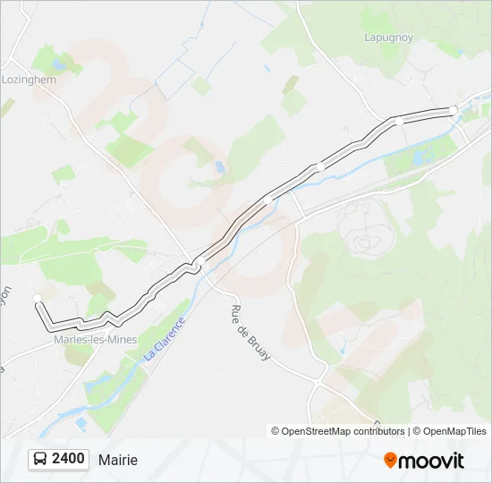 2400 Bus Line Map