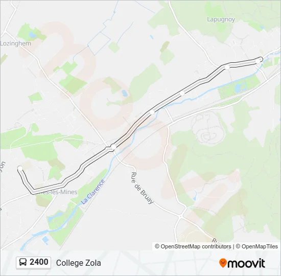 2400 Bus Line Map