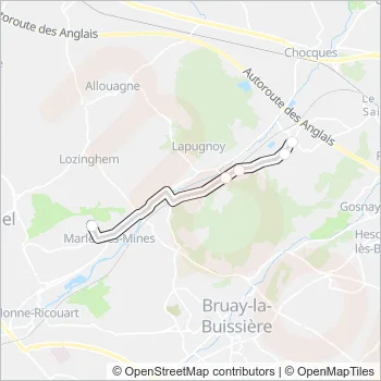 2401 Bus Line Map