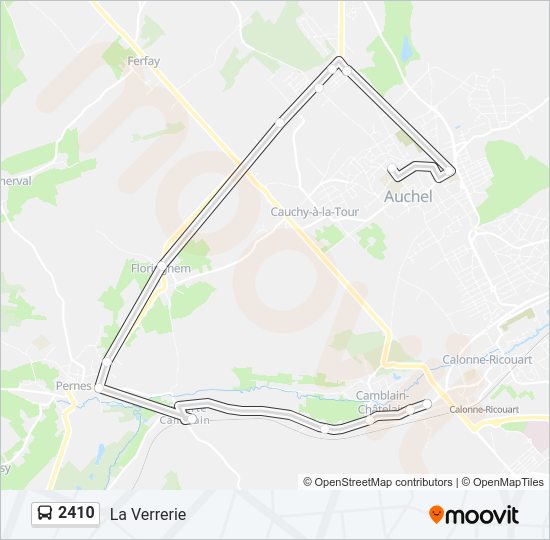 2410 Bus Line Map