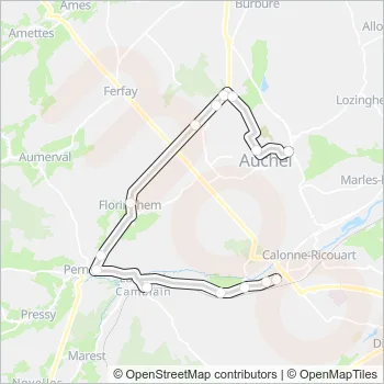 2410 Bus Line Map