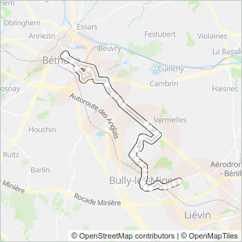 2520 Bus Line Map