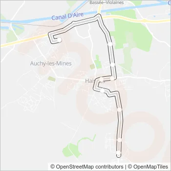 2600 Bus Line Map