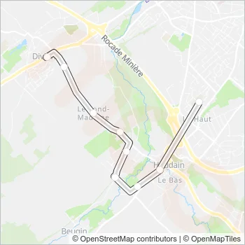 2700 Bus Line Map