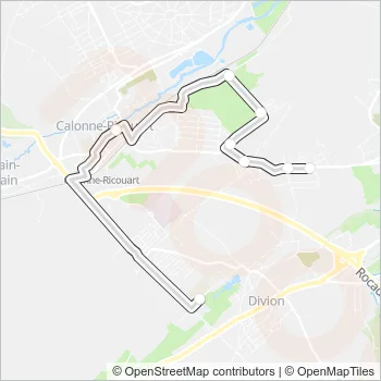2730 Bus Line Map