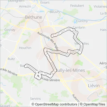 2810 Bus Line Map