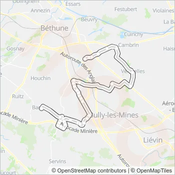 2810 Bus Line Map