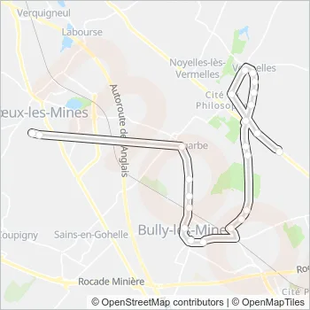 2835 Bus Line Map