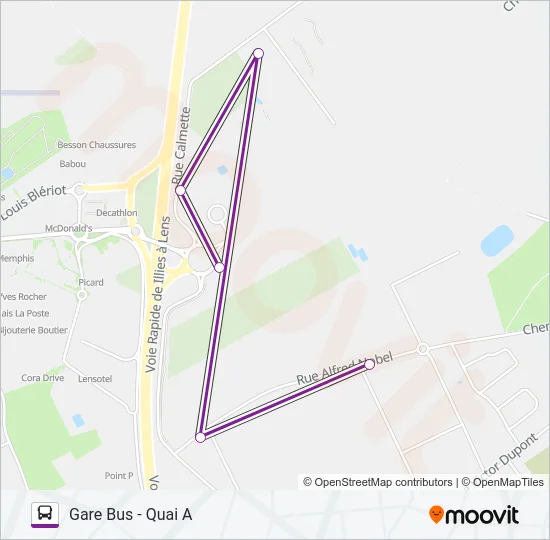 ALLOBUS2 Bus Line Map