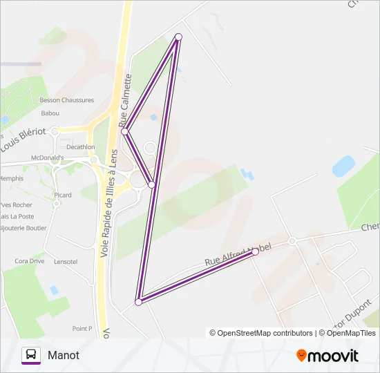 ALLOBUS2 Bus Line Map