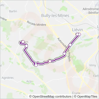 ALLOBUSI Bus Line Map